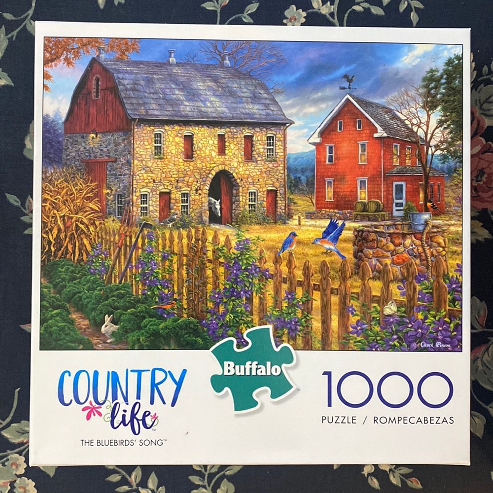 1000 piece puzzle-Country Life